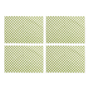 Green Check Placemat, Set of 4