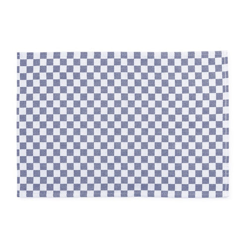 Navy Check Placemat, Set of 4
