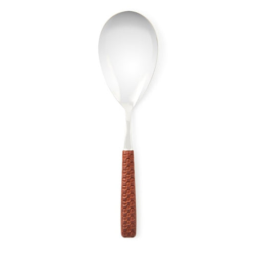 Everyday Leather Serving Spoon