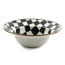 Cargar imagen en el visor de la galería, Courtly Check Enamel Serving Bowl