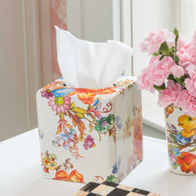 Cargar imagen en el visor de la galería, White Flower Market Boutique Tissue Box Cover