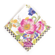 Cargar imagen en el visor de la galería, White Flower Market Cocktail Paper Napkins