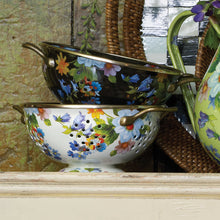 Cargar imagen en el visor de la galería, White Flower Market Small Colander