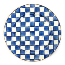 Cargar imagen en el visor de la galería, Royal Check Enamel Serving Platter