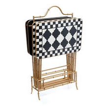 Cargar imagen en el visor de la galería, Courtly Cocktail Trays - Set of 4