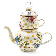 Cargar imagen en el visor de la galería, Wildflowers Enamel High Tea - Yellow