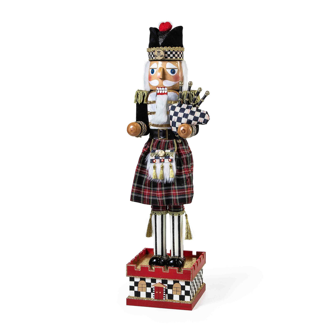 Tartastic Bagpiper Nutcracker