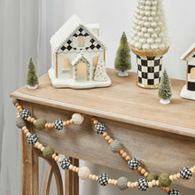 Cargar imagen en el visor de la galería, Farmhouse Beaded Ball Garland - Set of 2