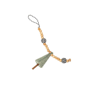 Farmhouse Felt Tree Garland - Set of 2