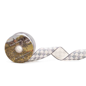 Sterling Check 2" Ribbon