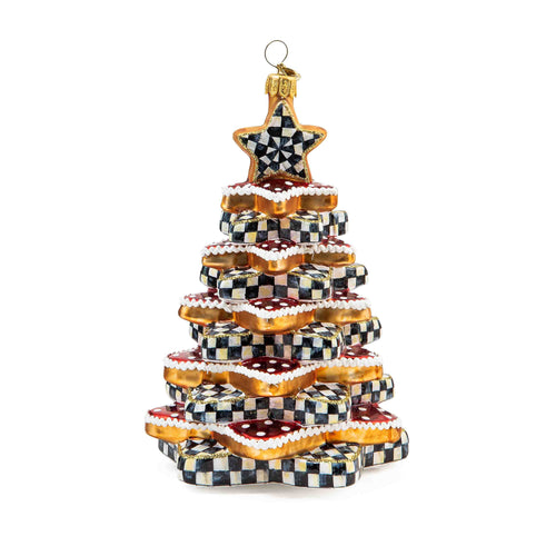 Glass Ornament - Gingerbread Tree