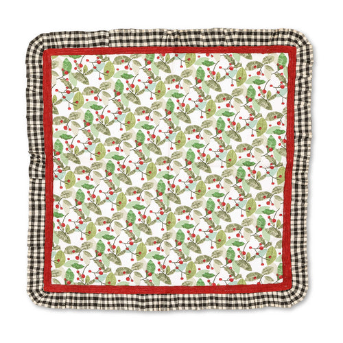 Holly Ruffle Napkin