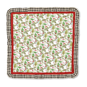 Holly Ruffle Napkin