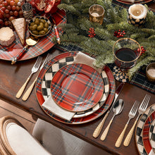Cargar imagen en el visor de la galería, Tartastic Enamel Salad/Dessert Plate - Red
