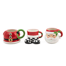 Cargar imagen en el visor de la galería, Granny Kitsch Santa Mug Tower