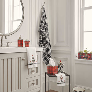 Tartan Boutique Tissue Cover - Red