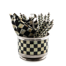 Cargar imagen en el visor de la galería, Supper Club Flatware Caddy - Courtly Check
