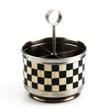 Cargar imagen en el visor de la galería, Supper Club Flatware Caddy - Courtly Check