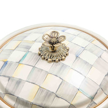 Cargar imagen en el visor de la galería, Sterling Check Enamel Casserbole - Medium