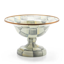 Cargar imagen en el visor de la galería, Sterling Check Enamel Compote - Small