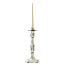 Cargar imagen en el visor de la galería, Sterling Check Enamel Candlestick - Large