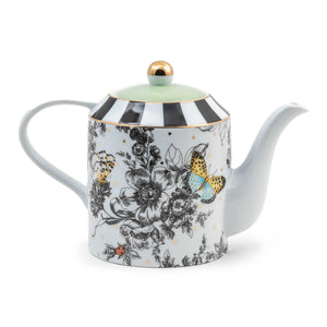 Butterfly Toile Teapot