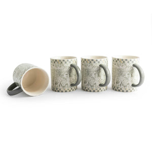 Sterling Cottage Mugs, Set of 4