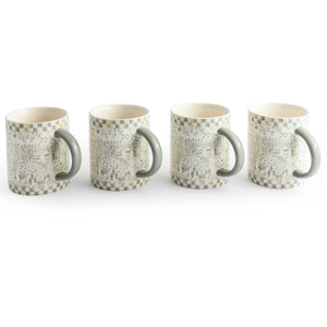 Sterling Cottage Mugs, Set of 4