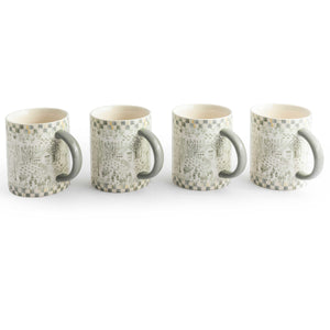 Sterling Cottage Mugs, Set of 4