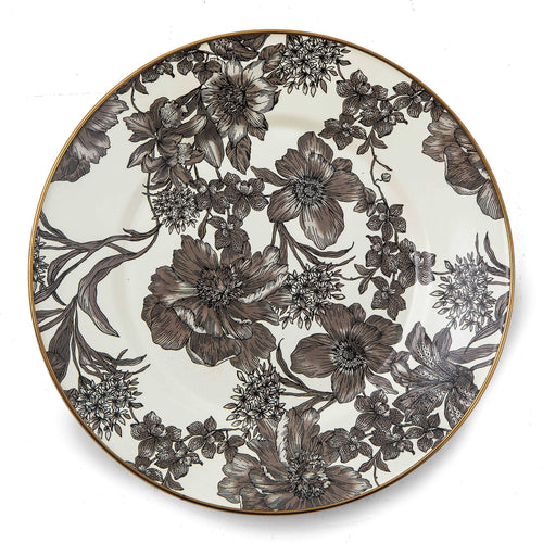 Sterling English Garden Enamel Dinner Plate