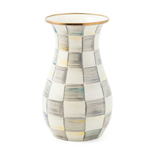 Cargar imagen en el visor de la galería, Sterling Check Tall Vase