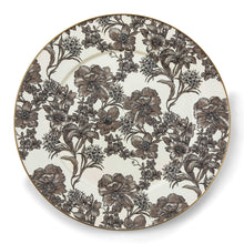 Cargar imagen en el visor de la galería, Sterling English Garden Enamel Serving Platter