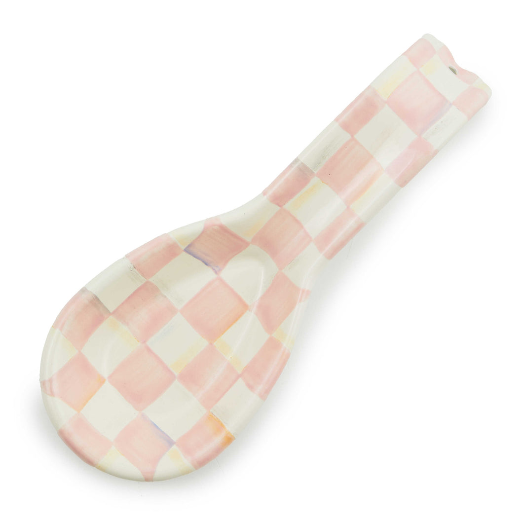 Rosy Check Spoon Rest