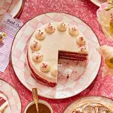 Cargar imagen en el visor de la galería, Rosy Check Charger/Plate