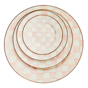 Rosy Check Salad/Dessert Plate