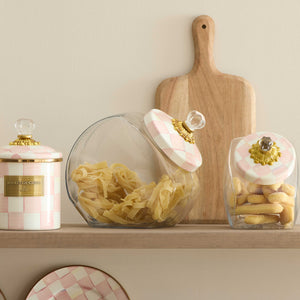 Cookie Jar with Rosy Check Lid