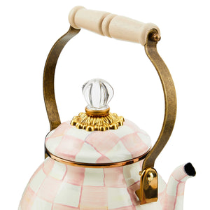 Rosy Check 2 Quart Tea Kettle