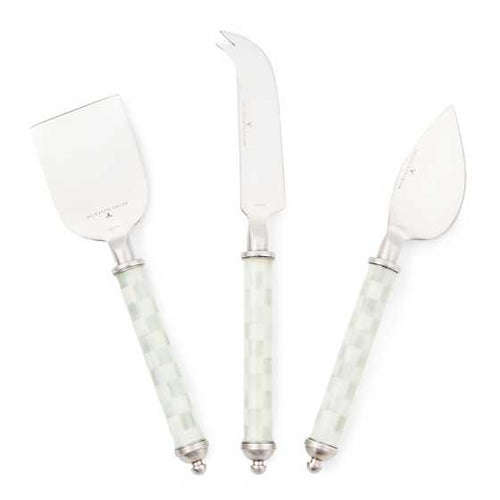 Sterling Check Supper Club Cheese Knife Set