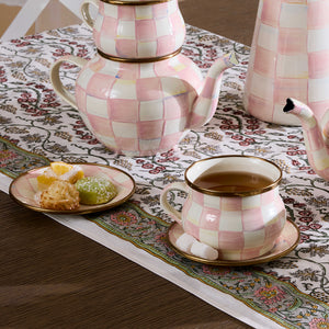 Rosy Check Saucer