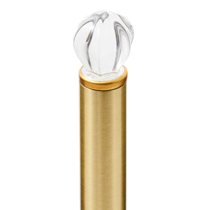 Rosy Check Wood Paper Towel Holder
