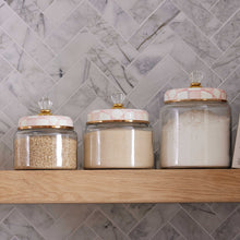 Cargar imagen en el visor de la galería, Rosy Check Kitchen Canister - Medium