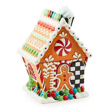 Cargar imagen en el visor de la galería, Bake Shop Gingerbread House Cookie Jar