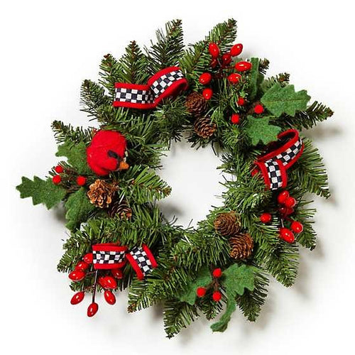 Cozy Christmas Mini 12* Wreath