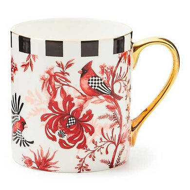 Cardinal Toile Mug