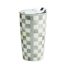 Cargar imagen en el visor de la galería, Sterling Check Ceramic Travel Cup