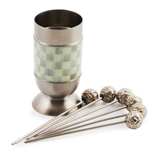 Cargar imagen en el visor de la galería, Sterling Check Supper Club Pick Set