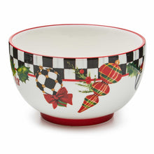 Cargar imagen en el visor de la galería, Deck the Halls Breakfast Bowls - Set of 4
