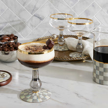 Cargar imagen en el visor de la galería, Sterling Check Coupe Glass