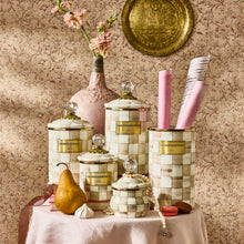 Cargar imagen en el visor de la galería, Mocha Check Utensil Holder