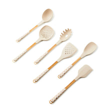 Cargar imagen en el visor de la galería, Mocha Check Utensil Caddy Set